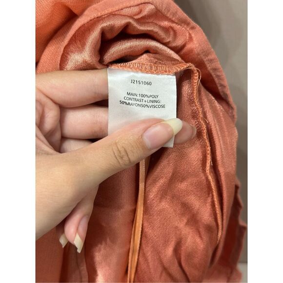 The JETSET DIARIES Revovle Carla Maxi Cut Out Detailing Lined Dress Women's XS - Picture 8 of 12